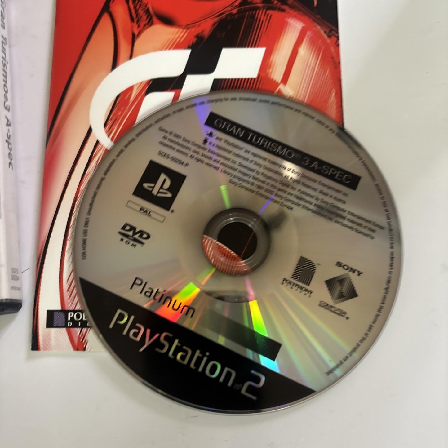 Gran Turismo 3 Sony PS2 Game Complete with Manual Playstation 2 PAL