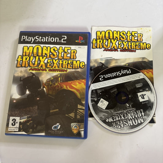 Monster Trux Extreme Arena Edition PS2 PlayStation 2 PAL Manual
