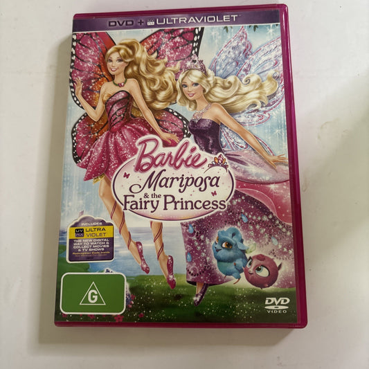 Barbie - Mariposa & the Fairy Princess (DVD, 2013) Region 4,2