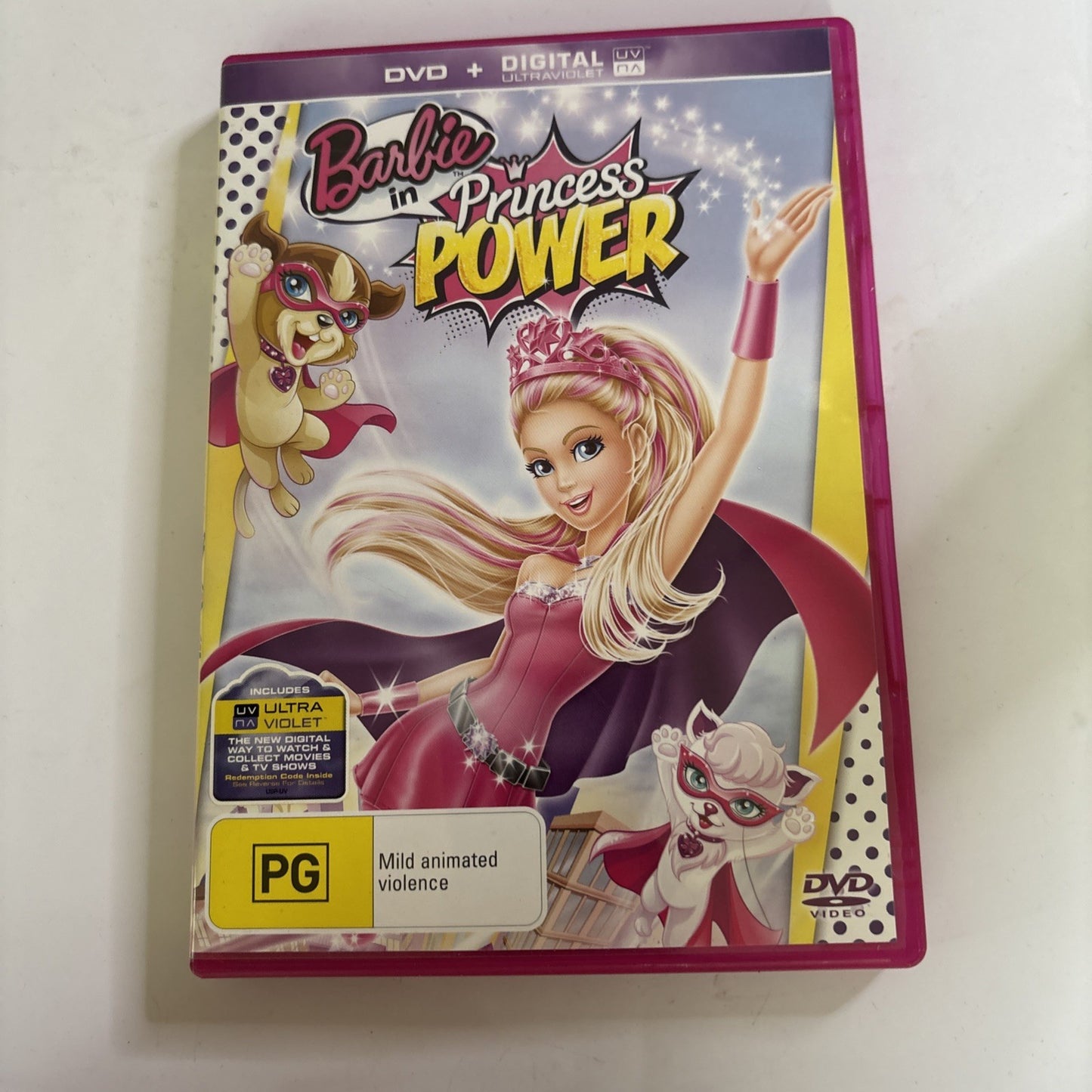 Barbie in Princess Power (DVD, 2015) Region 4,2