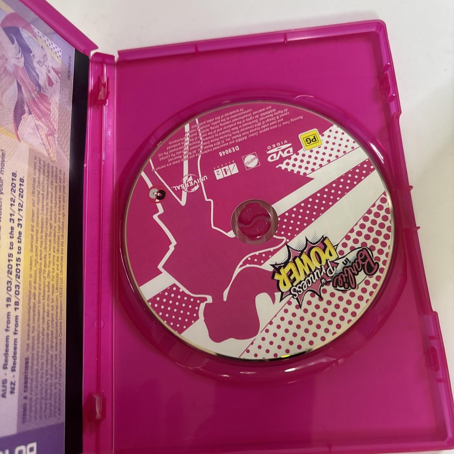 Barbie in Princess Power (DVD, 2015) Region 4,2