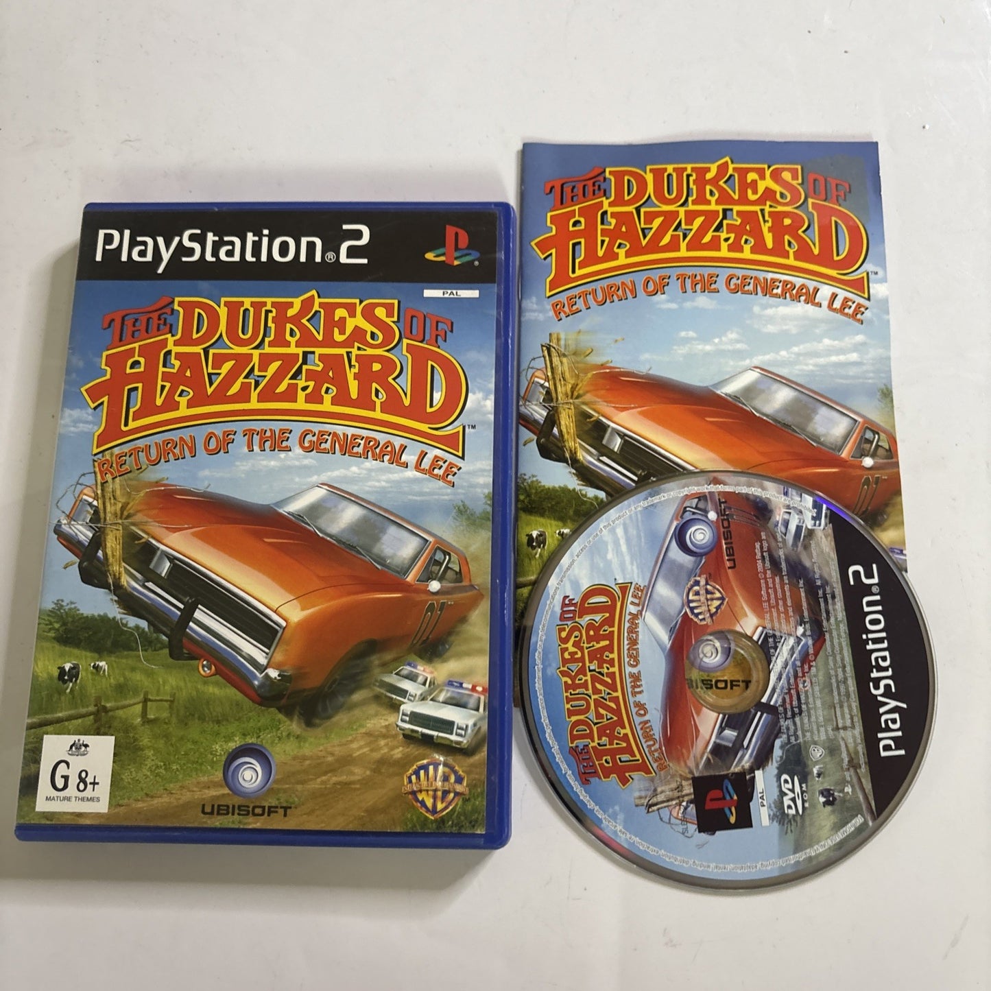 The Dukes of Hazzard Return of the General Lee PS2 Sony PlayStation PAL 2004