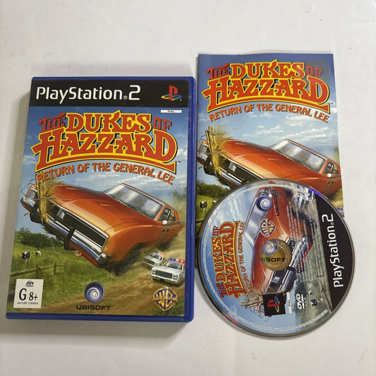 The Dukes of Hazzard Return of the General Lee PS2 Sony PlayStation PAL 2004