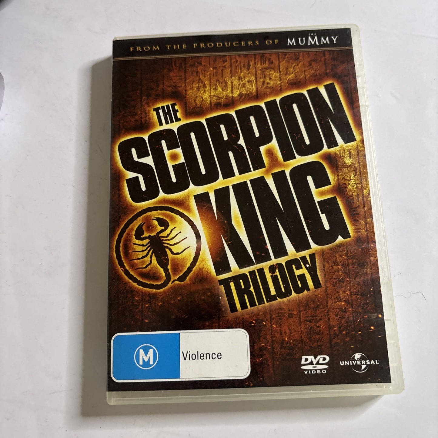 The Scorpion King Trilogy 1 2 3 (DVD, 3-Disc) Region 4,2