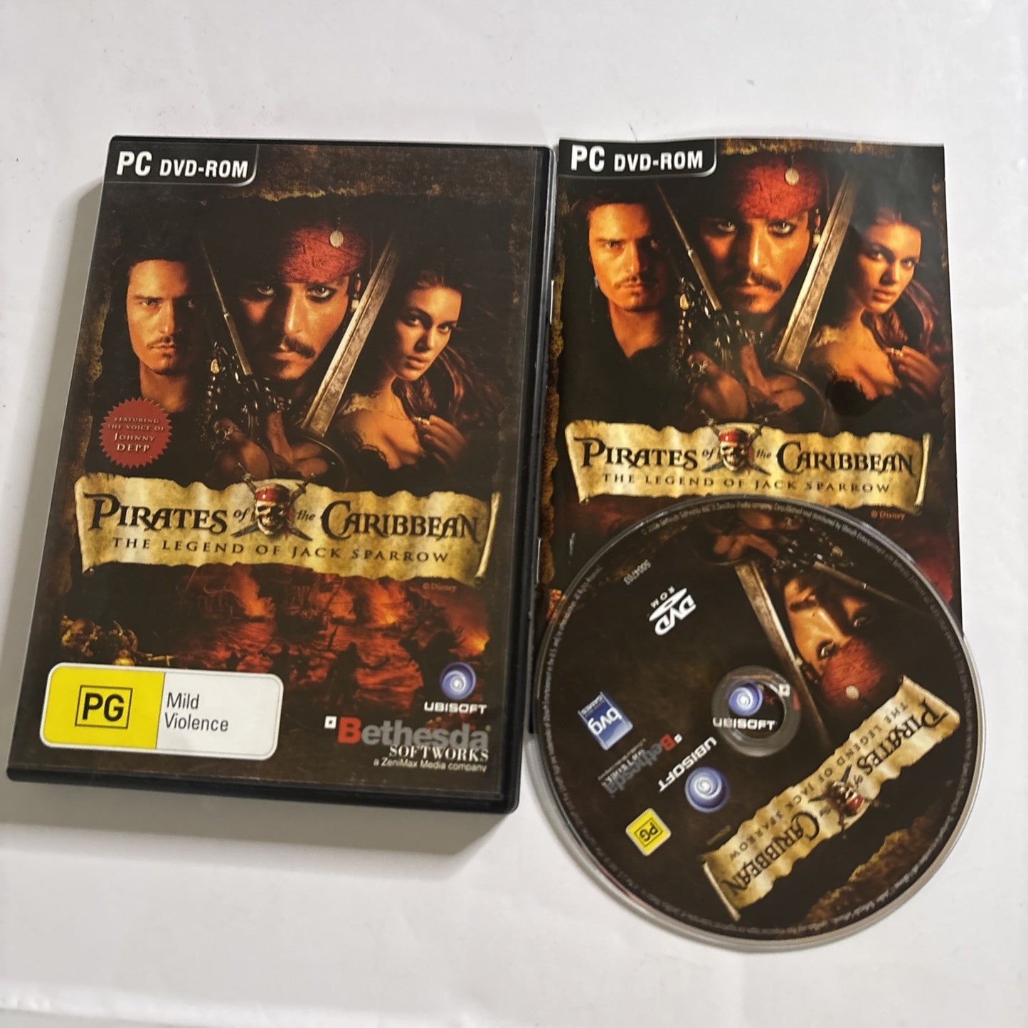 Pirates Of The Caribbean - The Legend Of Jack Sparrow PC DVD-ROM Video Game