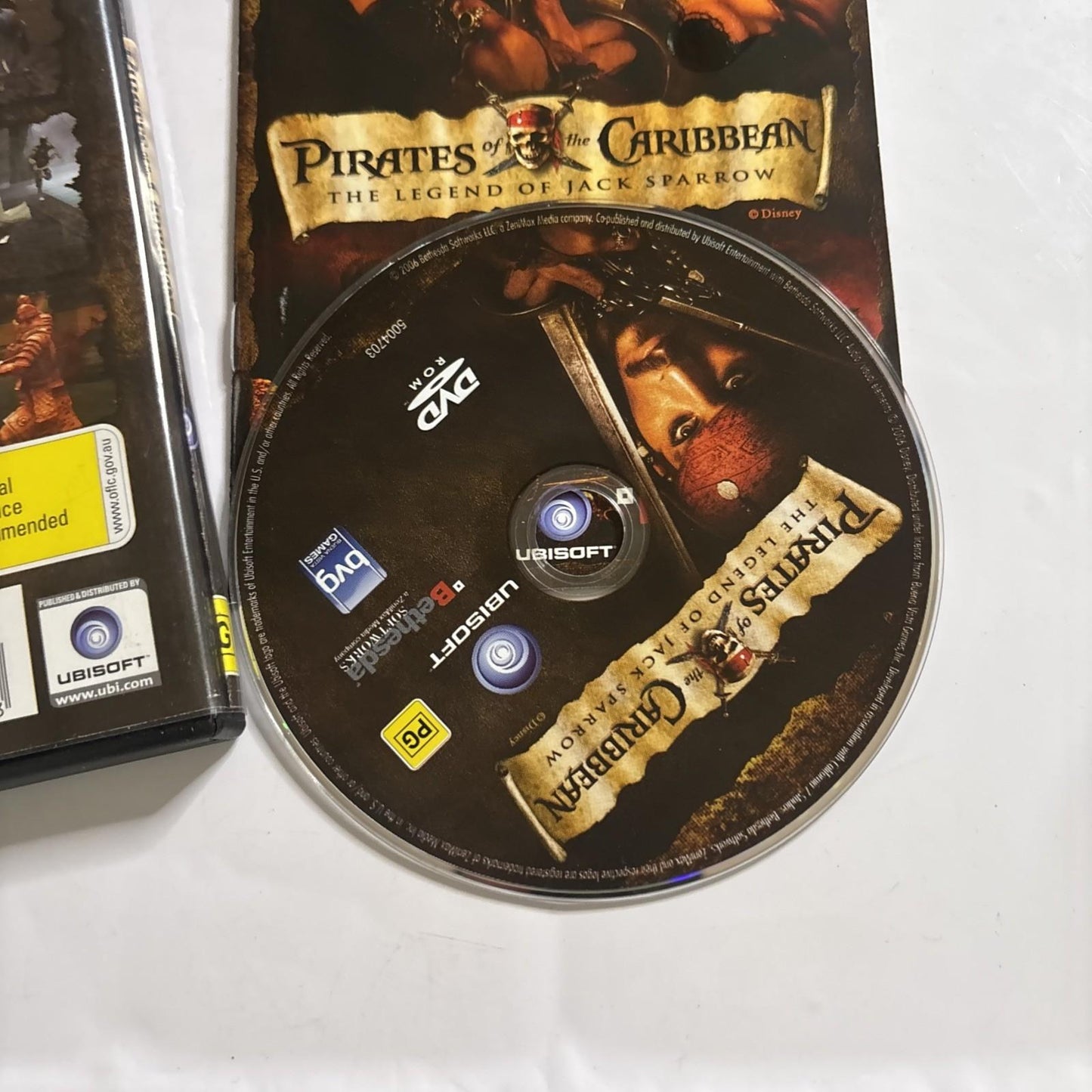 Pirates Of The Caribbean - The Legend Of Jack Sparrow PC DVD-ROM Video Game