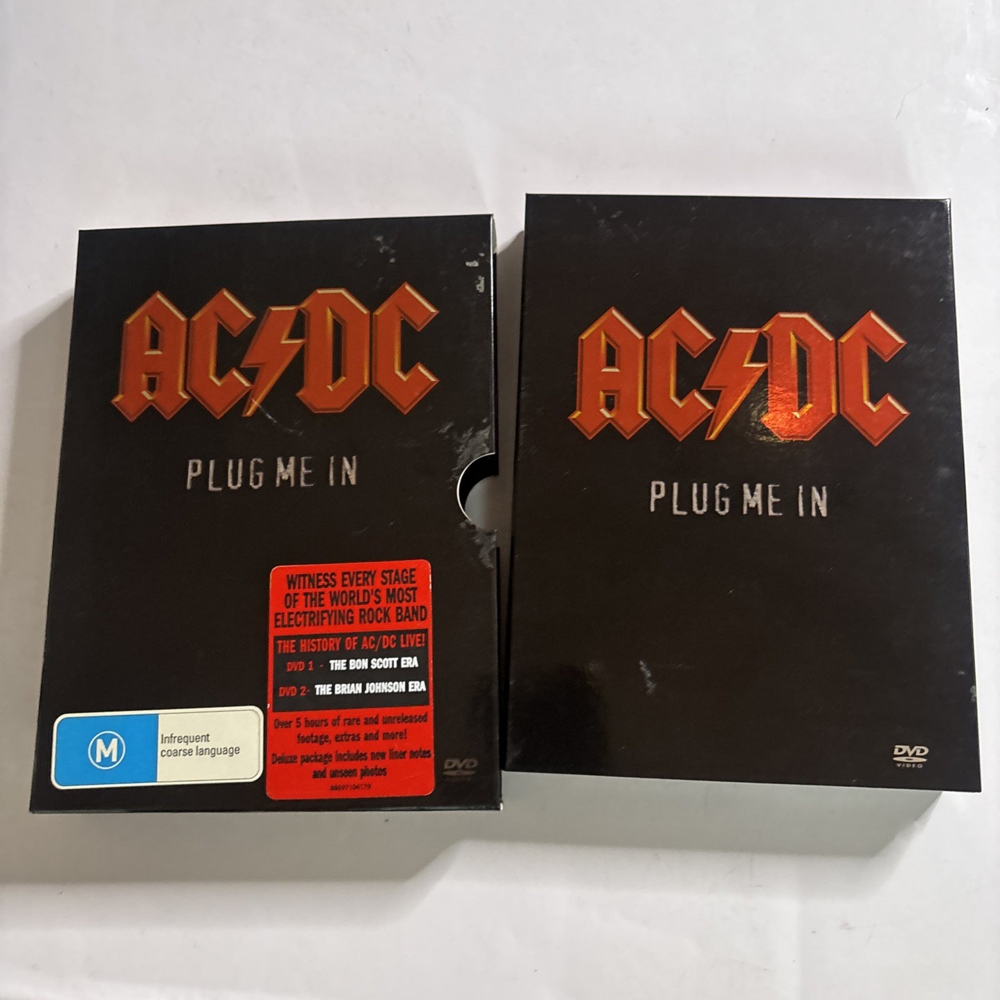 AC/DC - Plug Me in (CD + DVD, 2007) All Regions