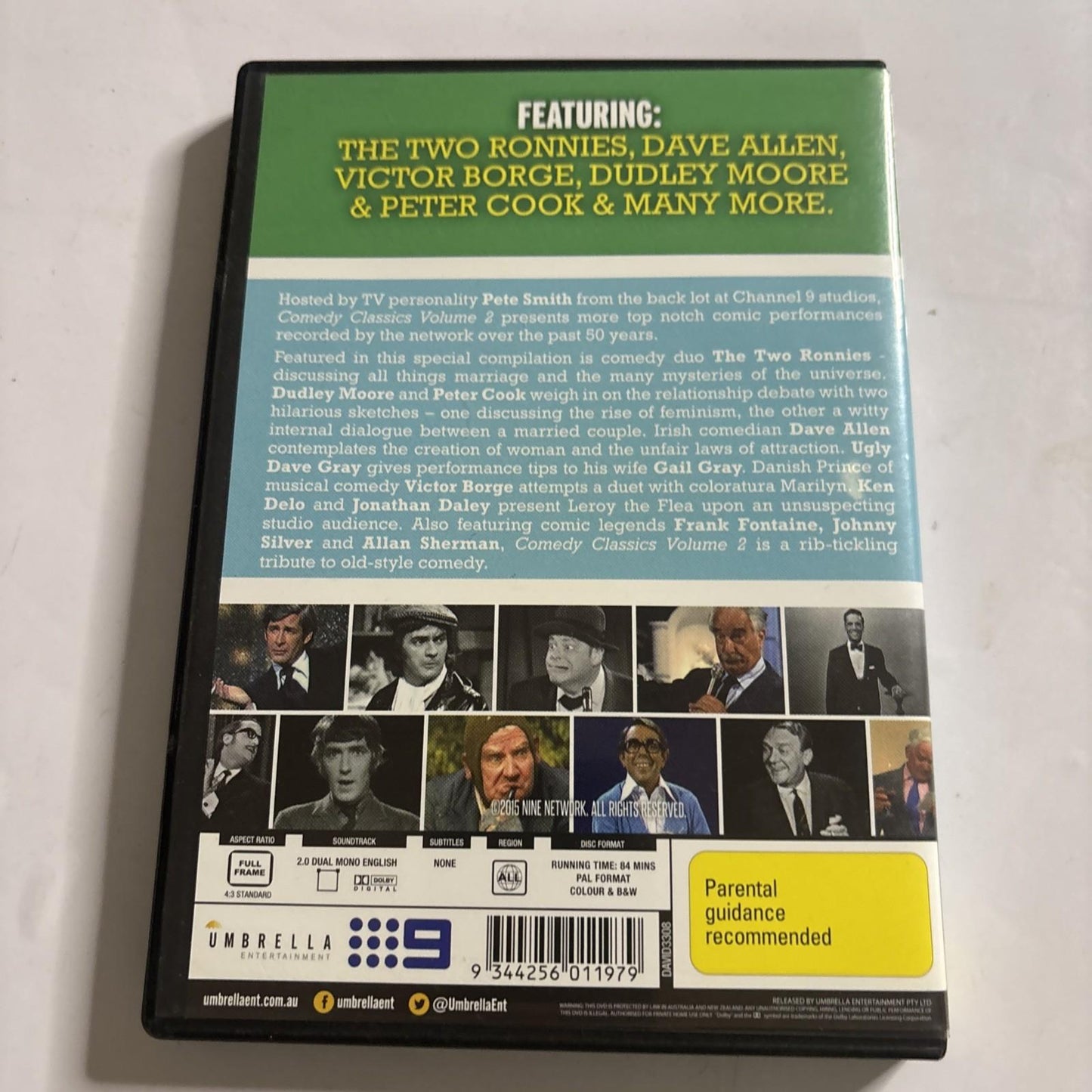 Comedy Classics : Volume 2 (DVD, 2006) Dudley Moore, Peter Cook All Regions NEW