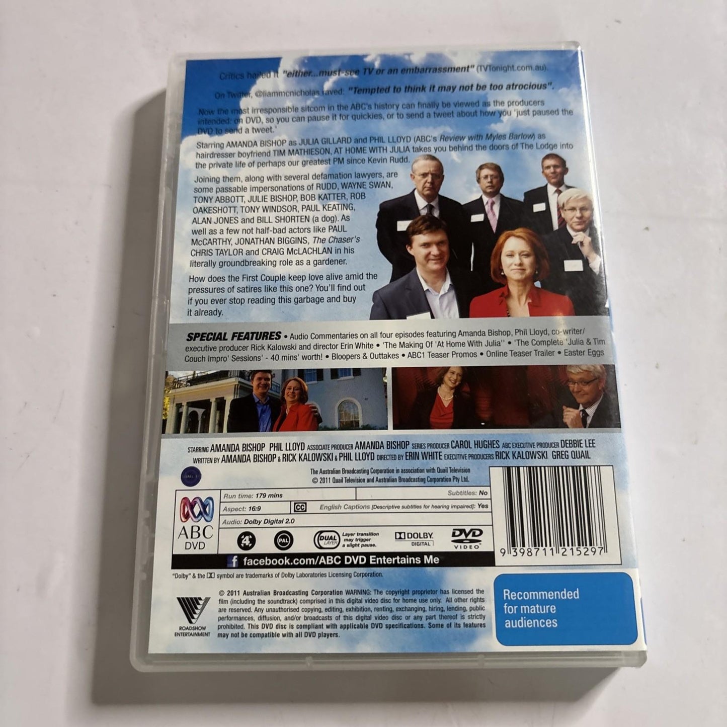 At Home with Julia (DVD, 2011) Region 4 NEW