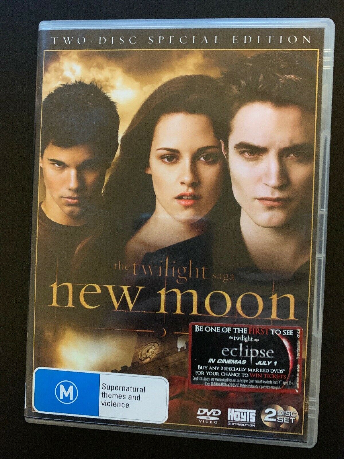 The Twilight Saga New Moon (DVD, 2009) Region 4