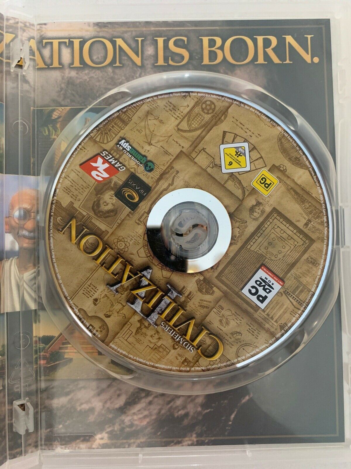 Sid Meier's Civilization IV (PC, 2005) with Manual, Tech Tree Chart & Box