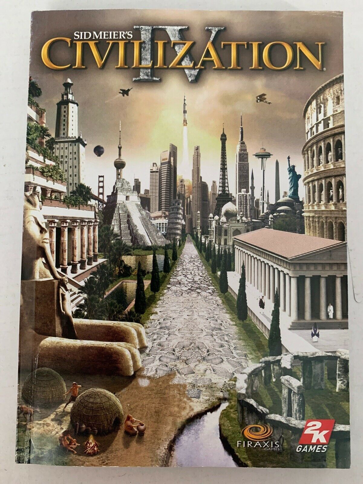 Sid Meier's Civilization IV (PC, 2005) with Manual, Tech Tree Chart & Box