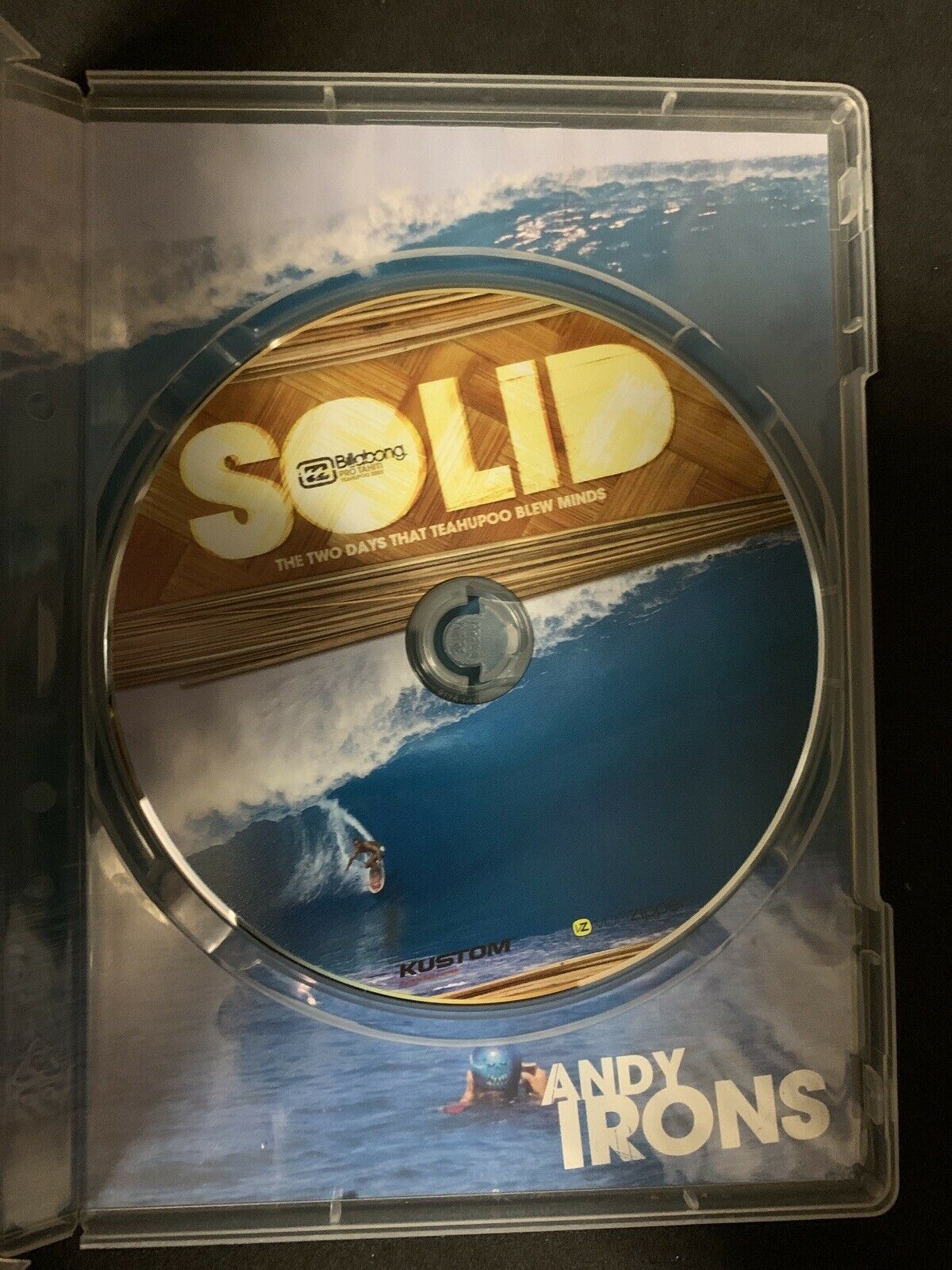 Solid Billabong DVD Surfing 2005 - Surf Pro Tahiti Teahupoo Kustom Andy Irons
