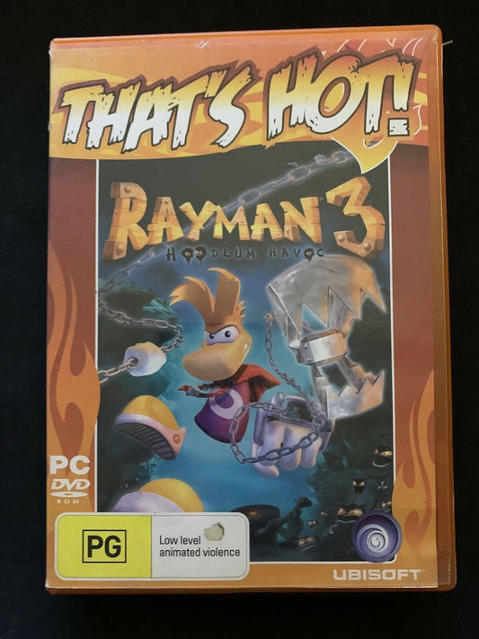 Rayman 3 Hoodlum Havoc PC DVD Game