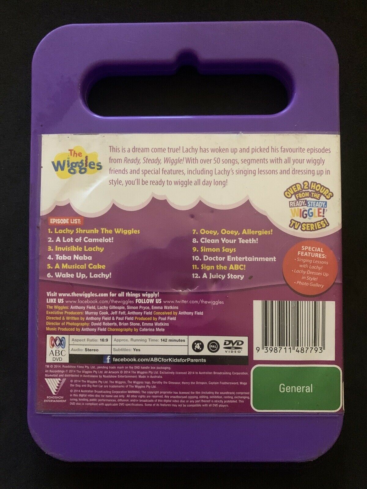 The Wiggles - Wake Up Lachy! (DVD, 2014) Region 4