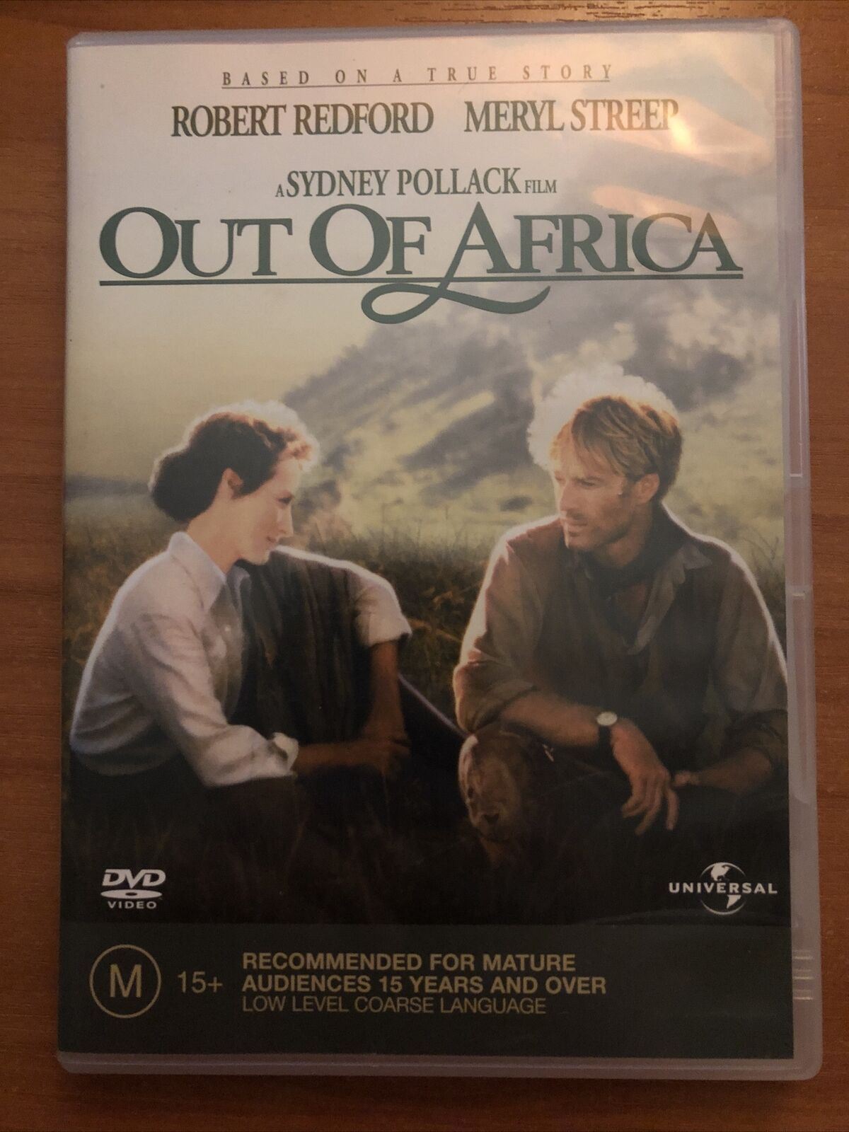 Out Of Africa (DVD, 1985) Meryl Streep, Robert Redford - Region 4