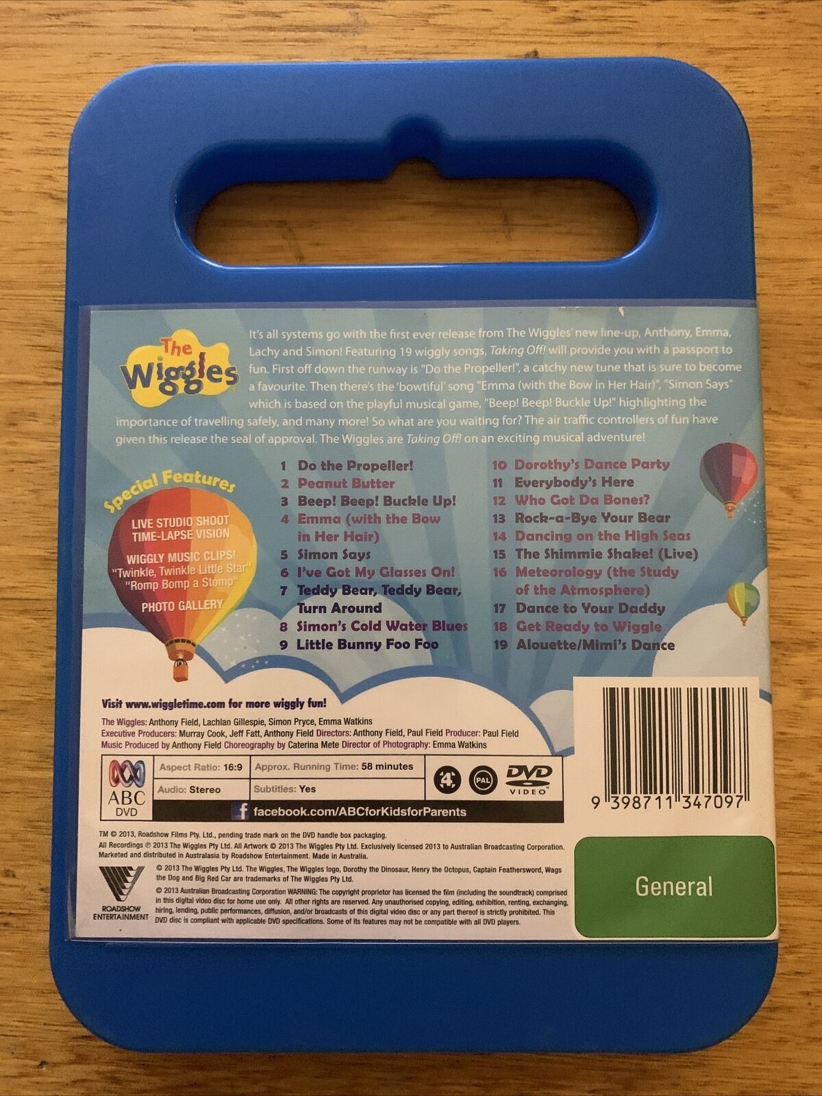 The Wiggles - The Wiggles Taking Off! (DVD, 2013)