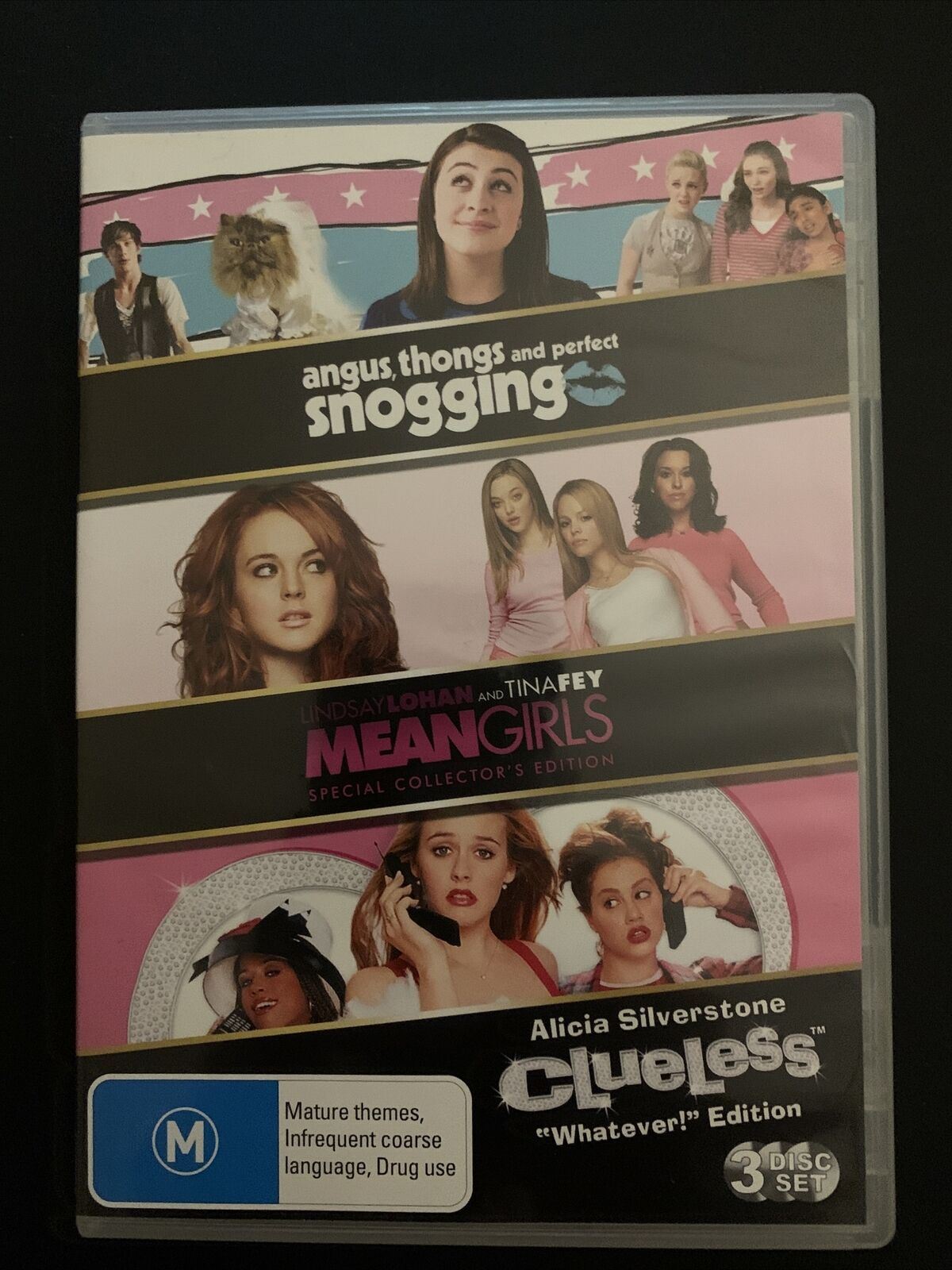 Angus, Thongs And Perfect Snogging / Mean Girls / Clueless (DVD)  Region 4