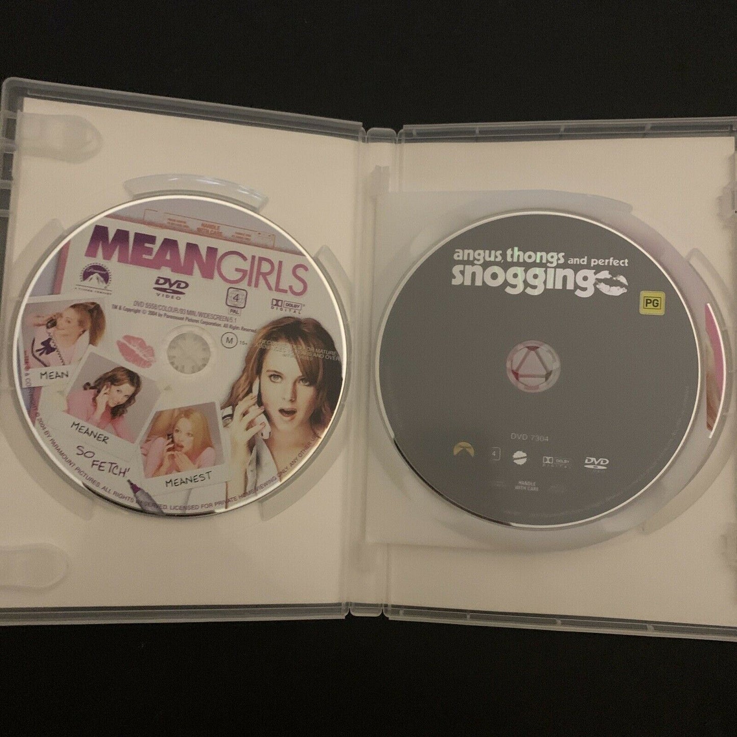 Angus, Thongs And Perfect Snogging / Mean Girls / Clueless (DVD)  Region 4