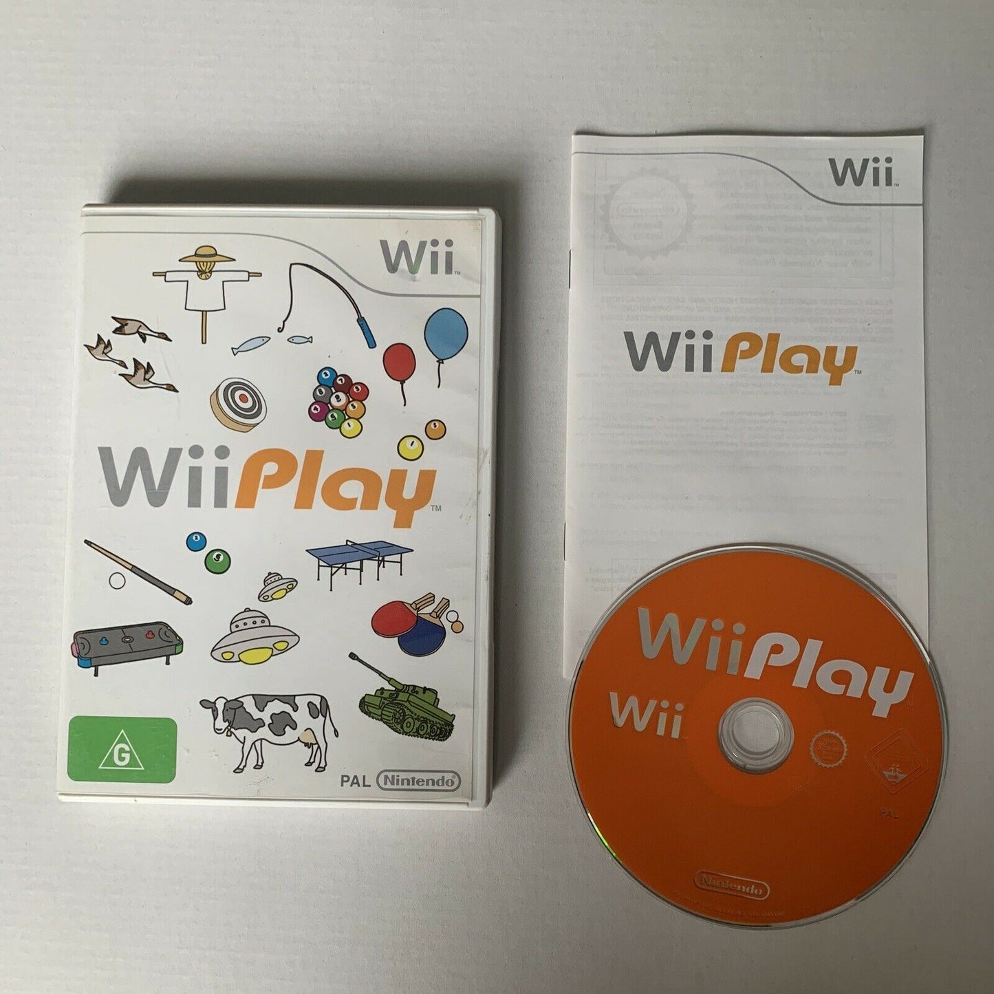 Wii Play - Nintendo Wii Game PAL with Manual