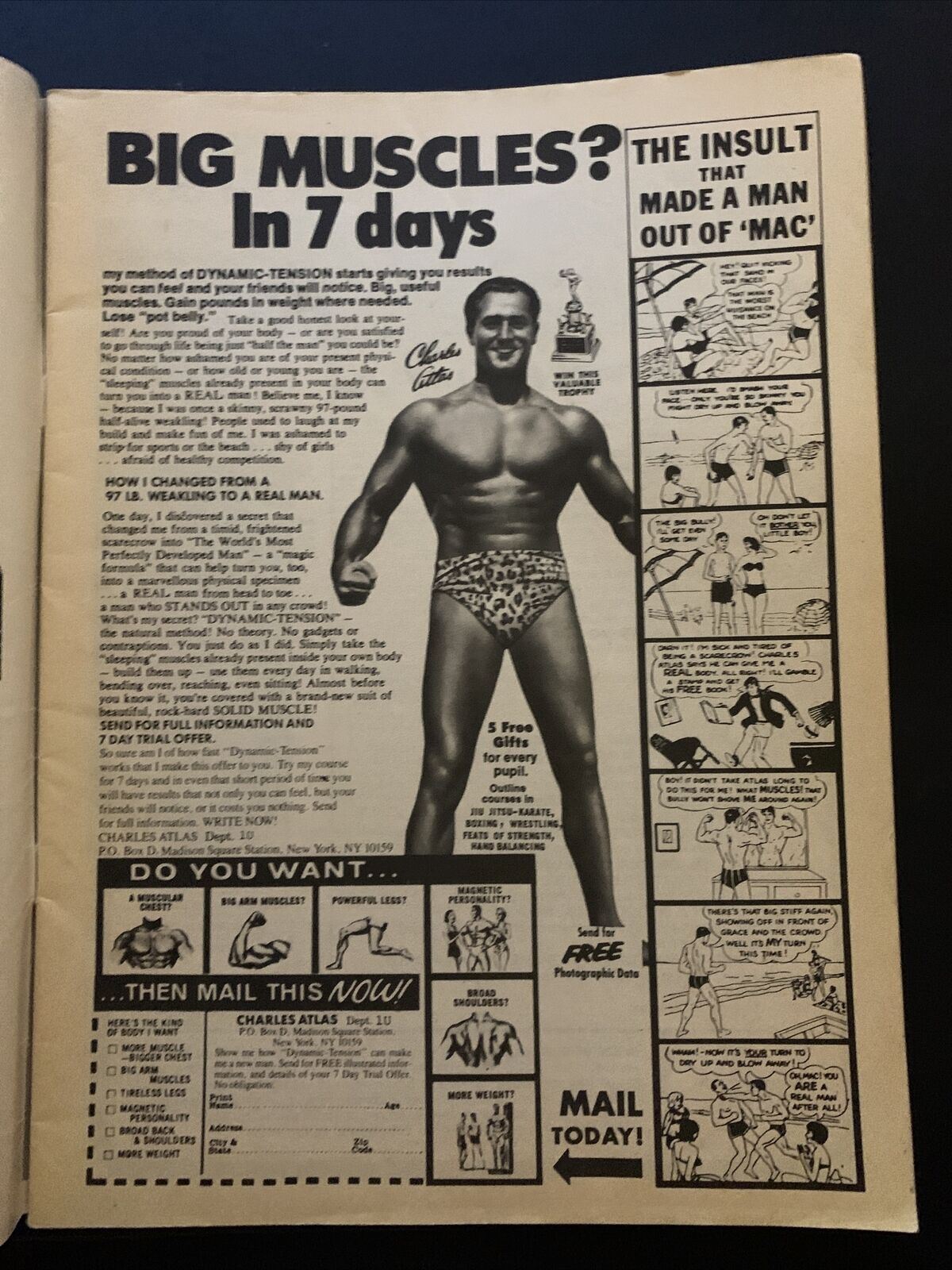 Inside Wrestling Magazine July 1987 - WrestleMania 3, Ted DiBiase, Hogan, Andre