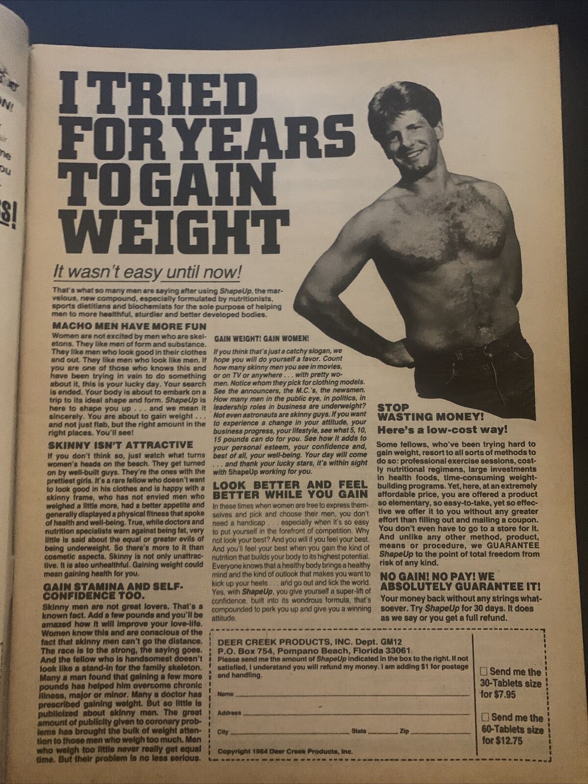 The Wrestler Magazine February 1985 - Ric Flair, Billy Jack, Greg Valentine