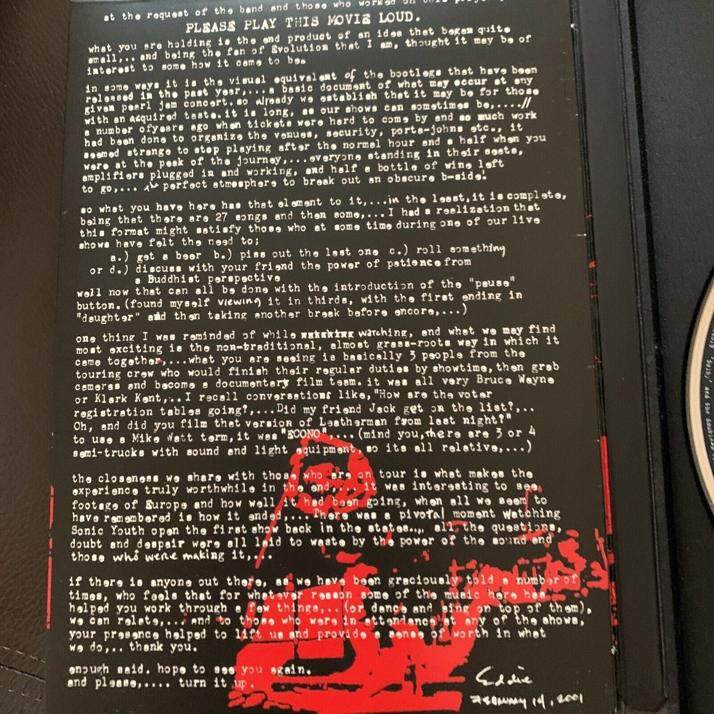 Pearl Jam - Touring Band 2000 (DVD, 2000) All Regions