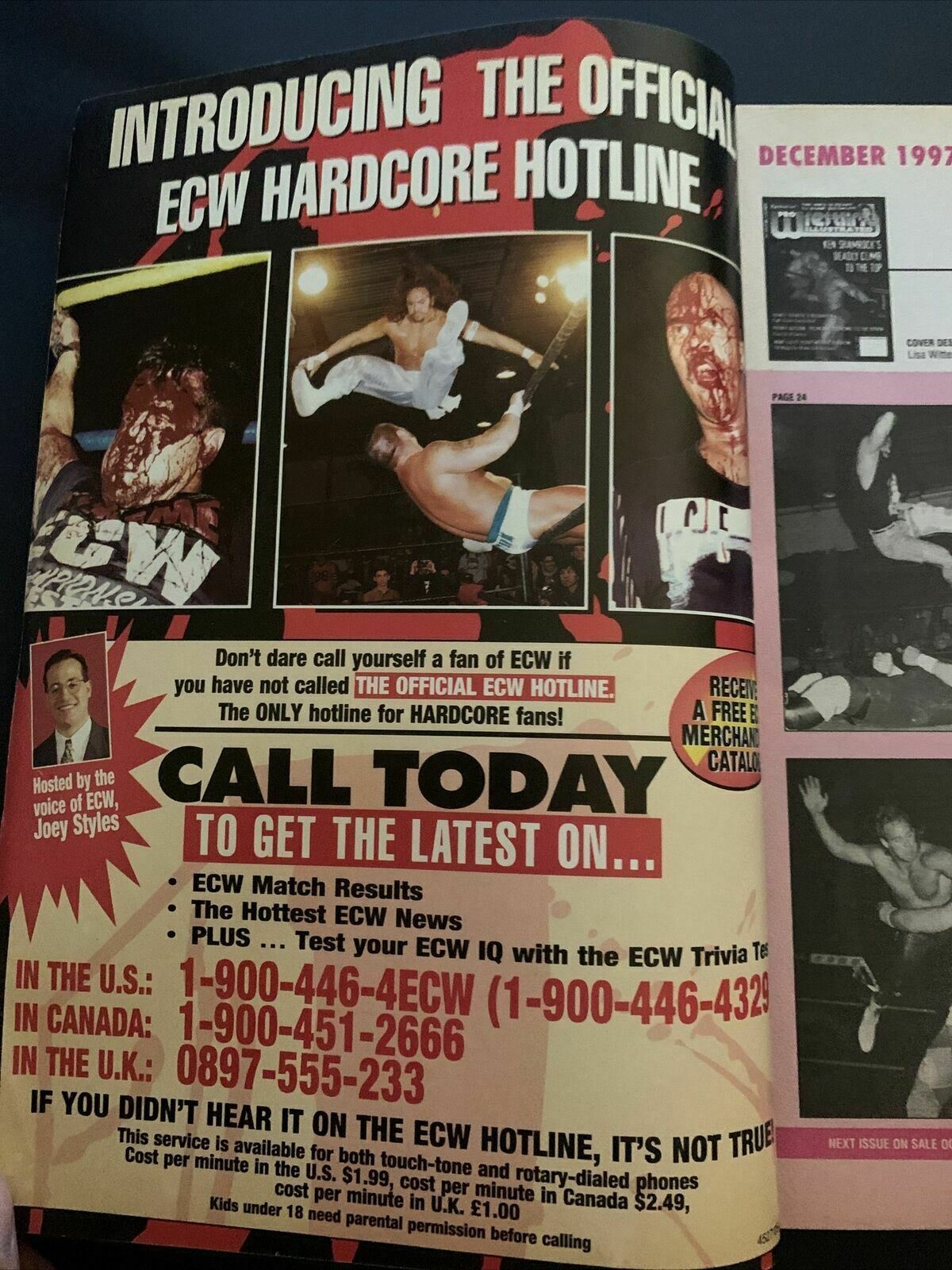 Pro Wrestling Illustrated Magazine December 1997 - Ken Shamrock, Randy Savage