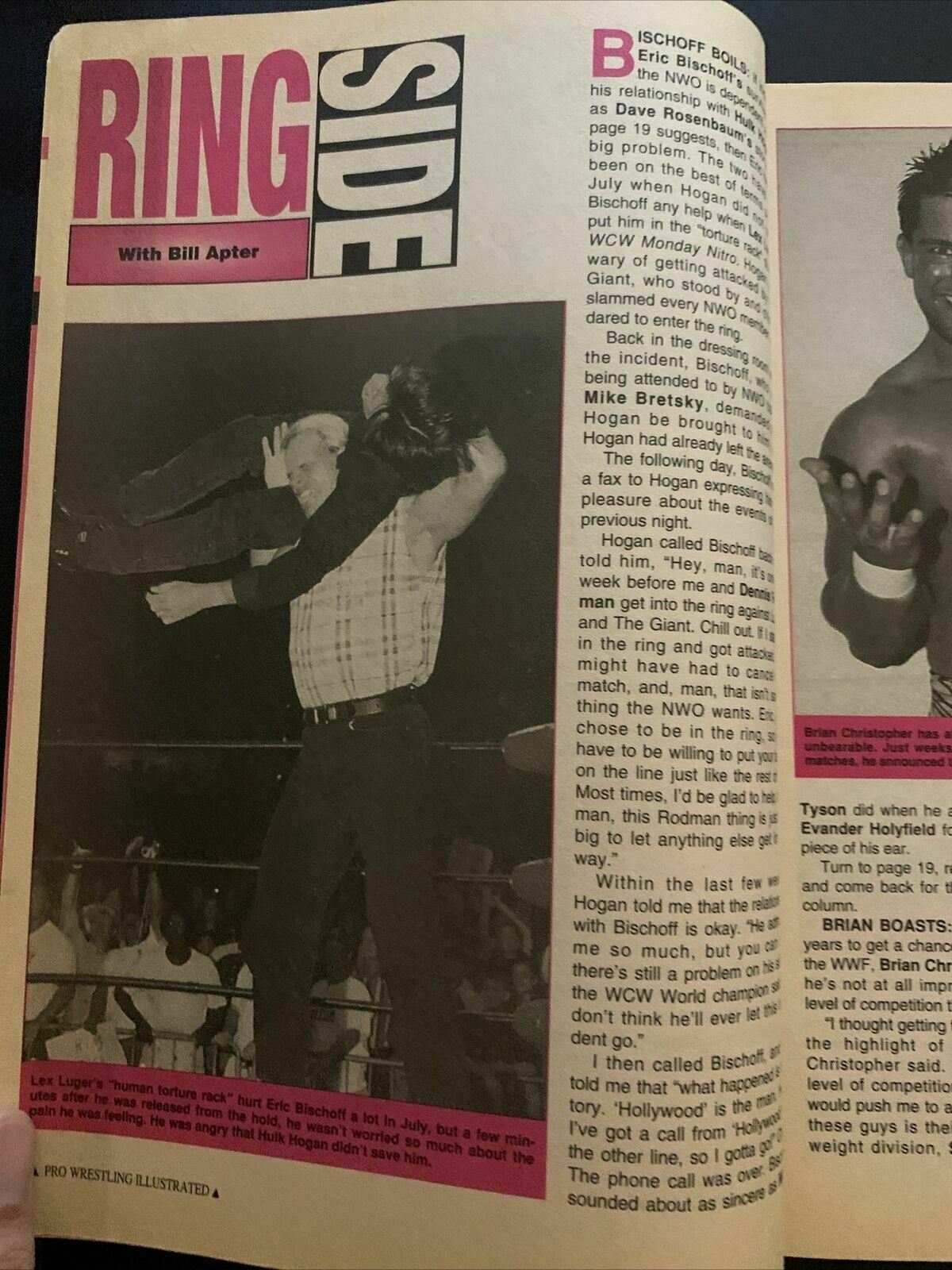 Pro Wrestling Illustrated Magazine December 1997 - Ken Shamrock, Randy Savage