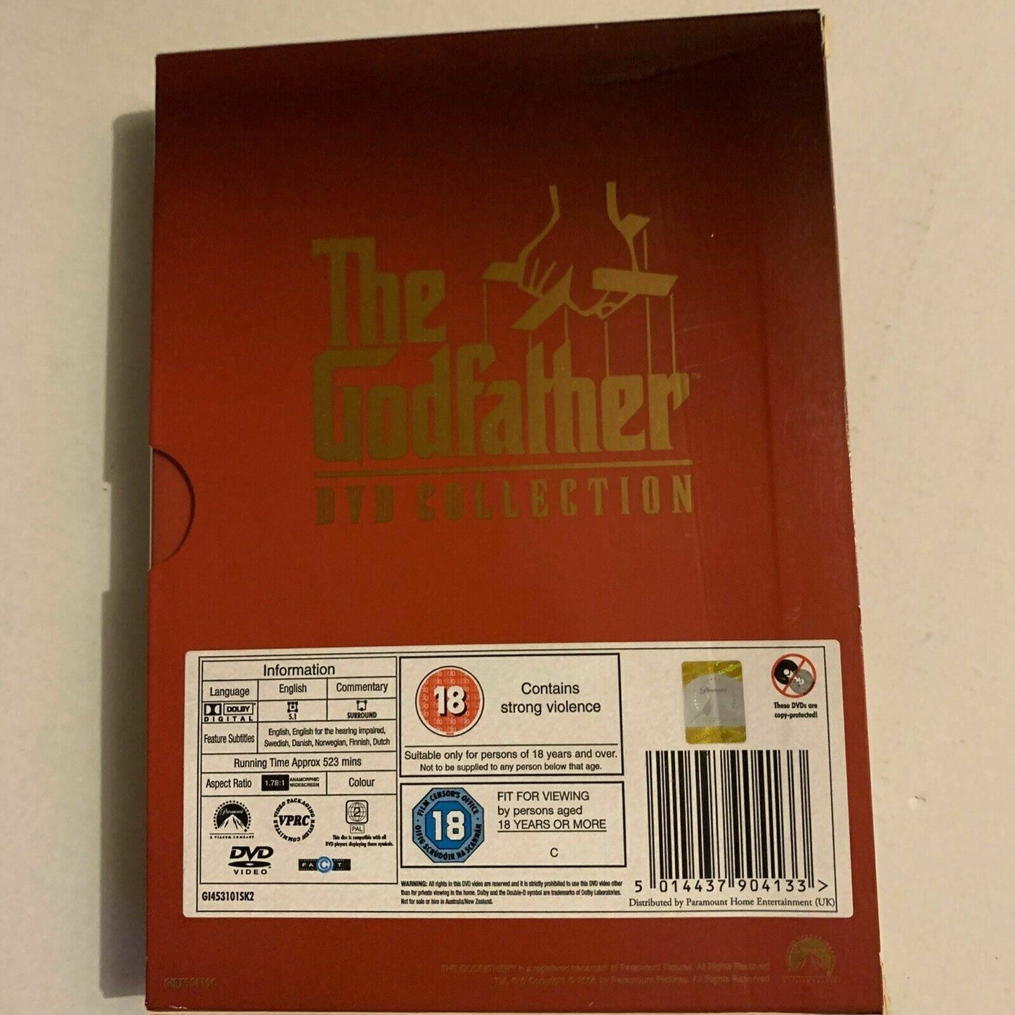 The Godfather DVD Collection - The Trilogy *REGION 2*