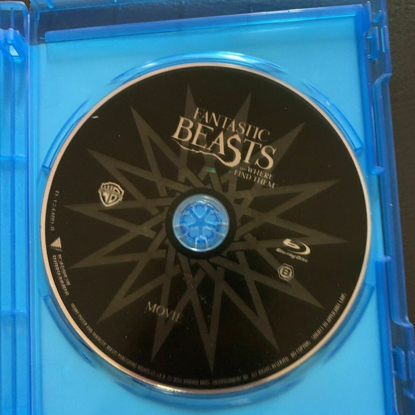 Fantastic Beasts and Where to Find Them (Blu-ray, 2016) Eddie Redmayne. Region B