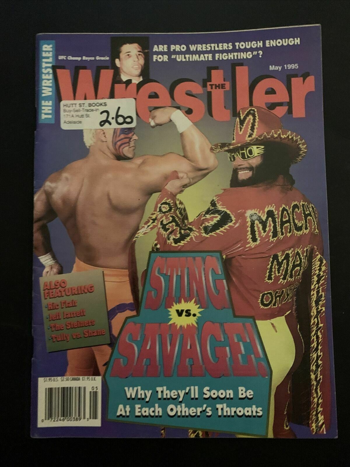 The Wrestler Magazine May 1995 - Royce Gracie, Sting, Savage, Flair