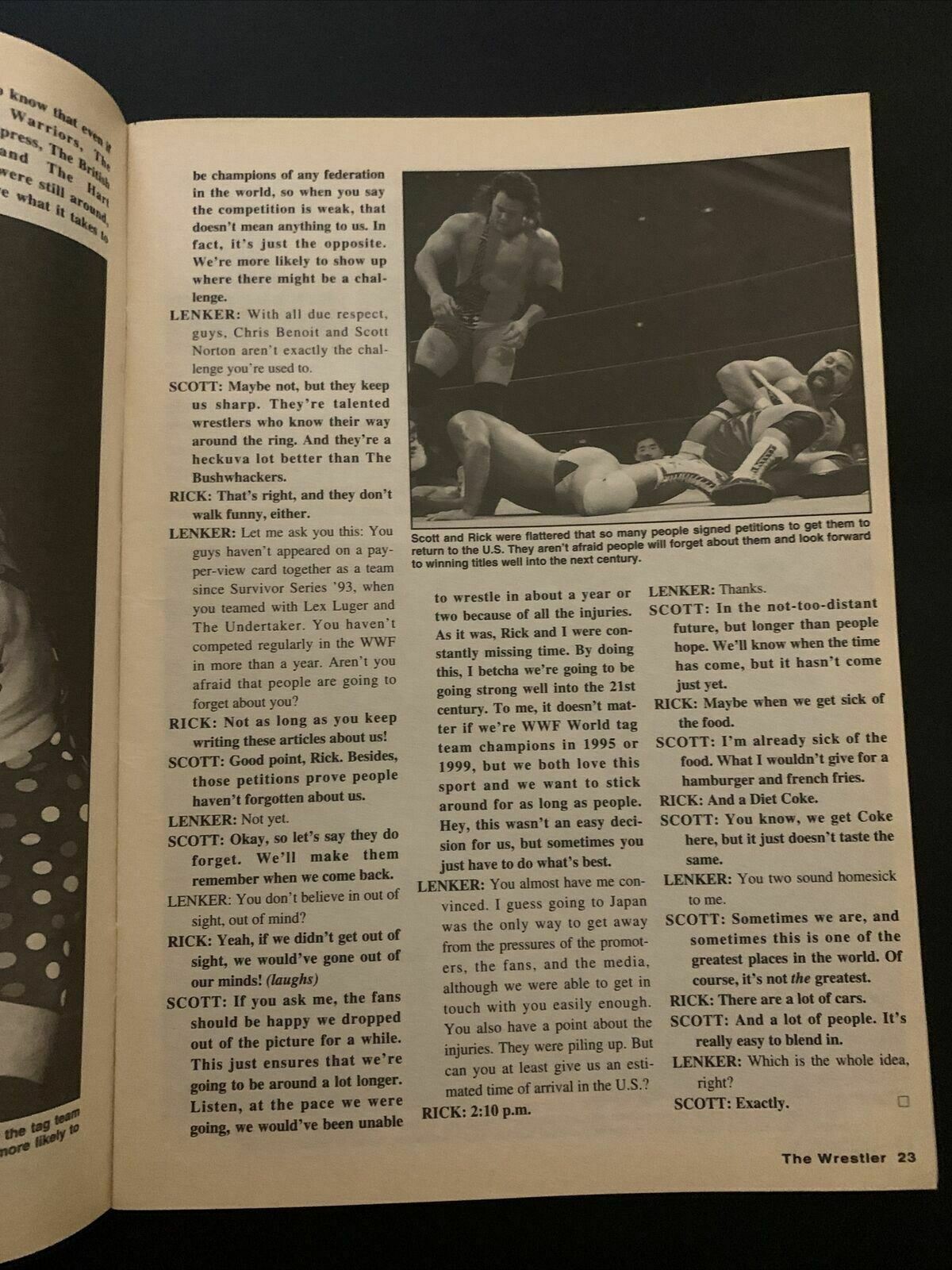 The Wrestler Magazine May 1995 - Royce Gracie, Sting, Savage, Flair