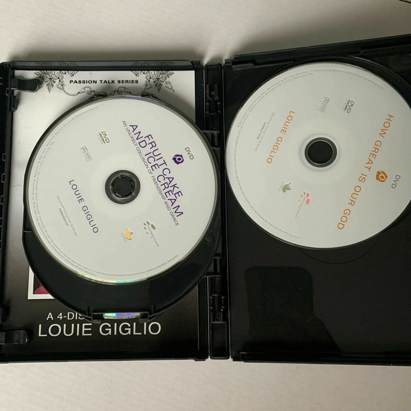 Passion Talk Series Louie Giglio - The Heart of Passion (DVD, 2009, 4-Disc Set)