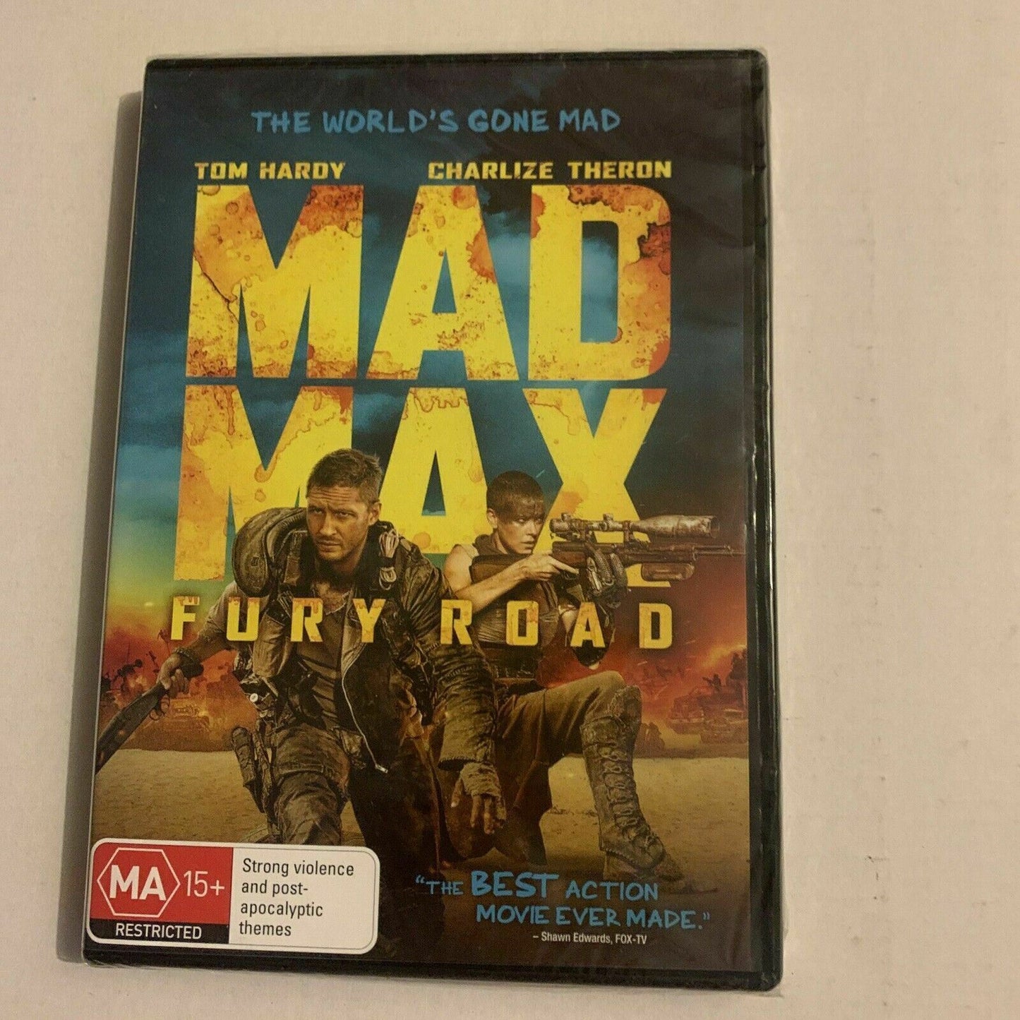 *New Sealed* Mad Max - Fury Road (DVD, 2015) Tom Hardy, Charlize Theron. Region4
