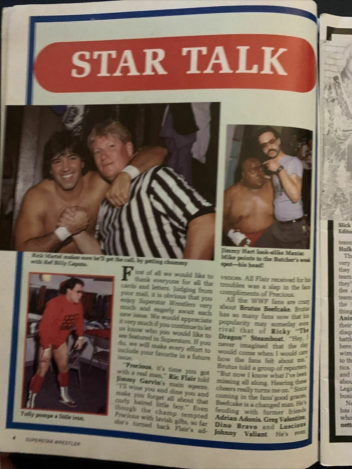 Australian Superstars Wrestlers Magazine Jan-March 1988 - Mr T, Hulk Hogan