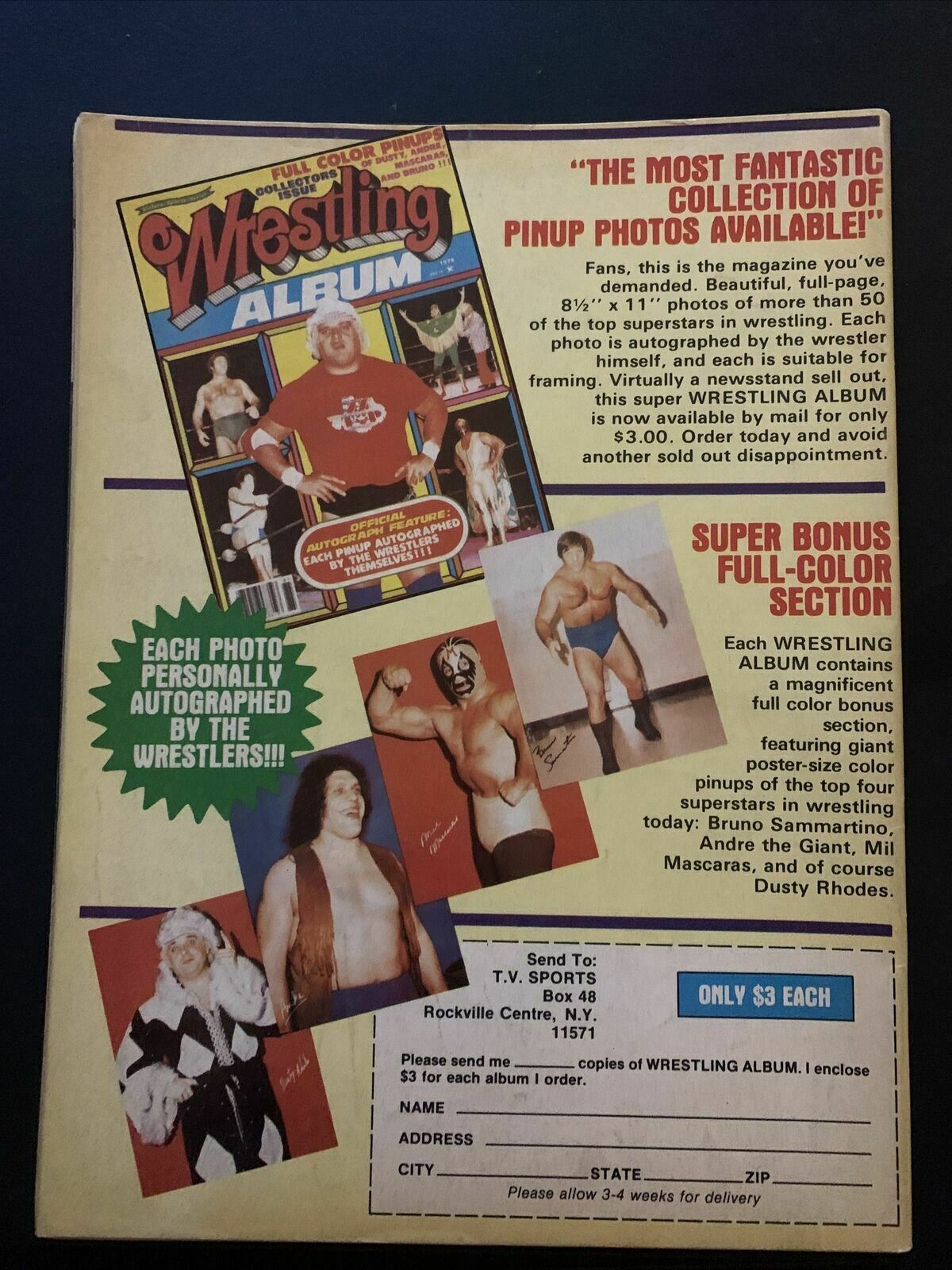 The Wrestler Magazine September 1979 - Rick Steamboat, Putski, Dusty Rhodes