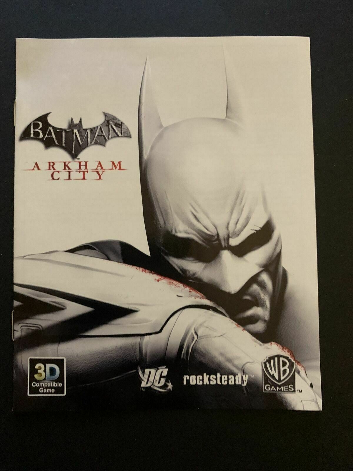 Batman Arkham City + Manual - Playstation 3 PS3