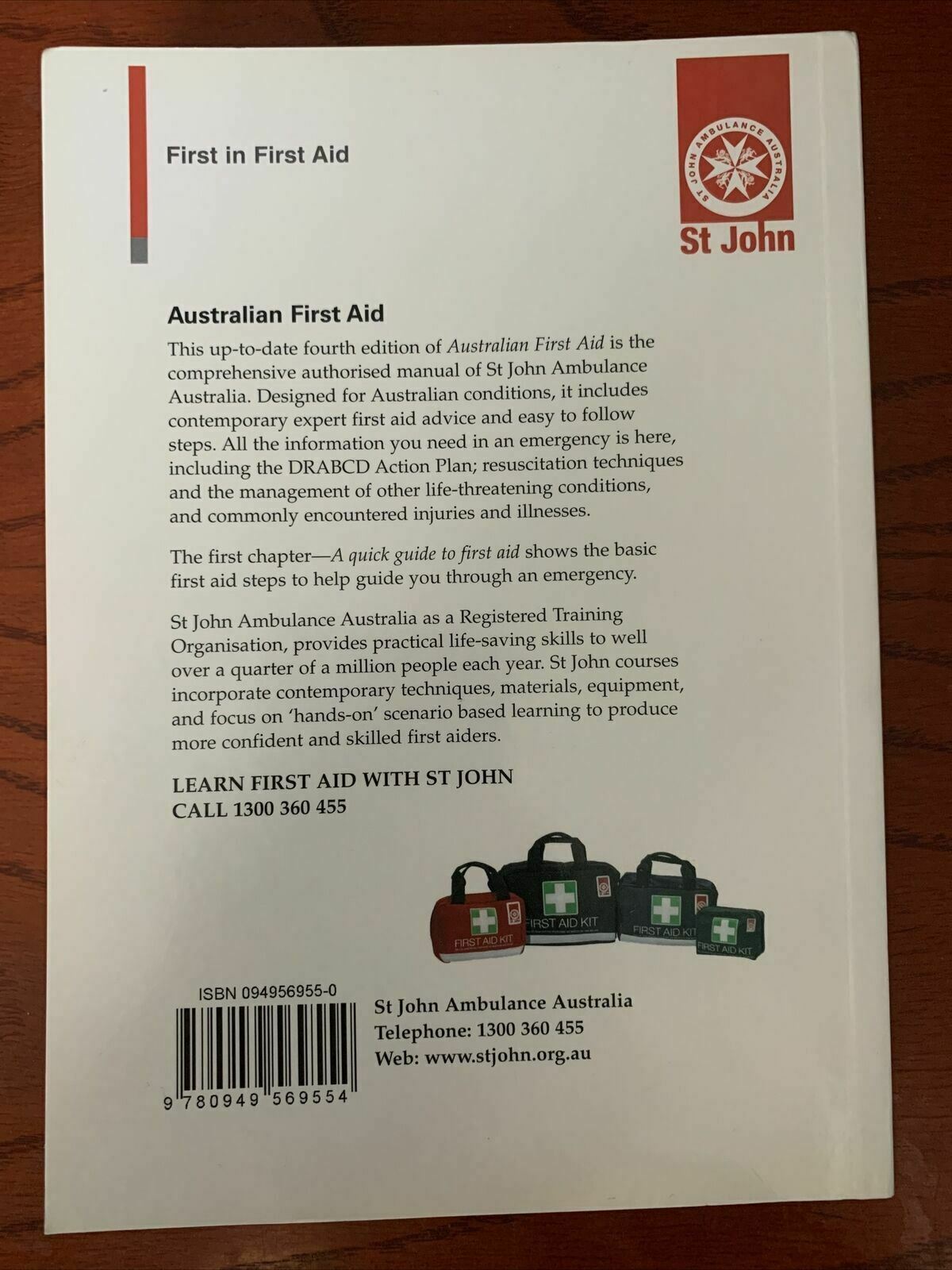 Australian First Aid 2007 by St John Ambulance Australia (Paperback, 2007)