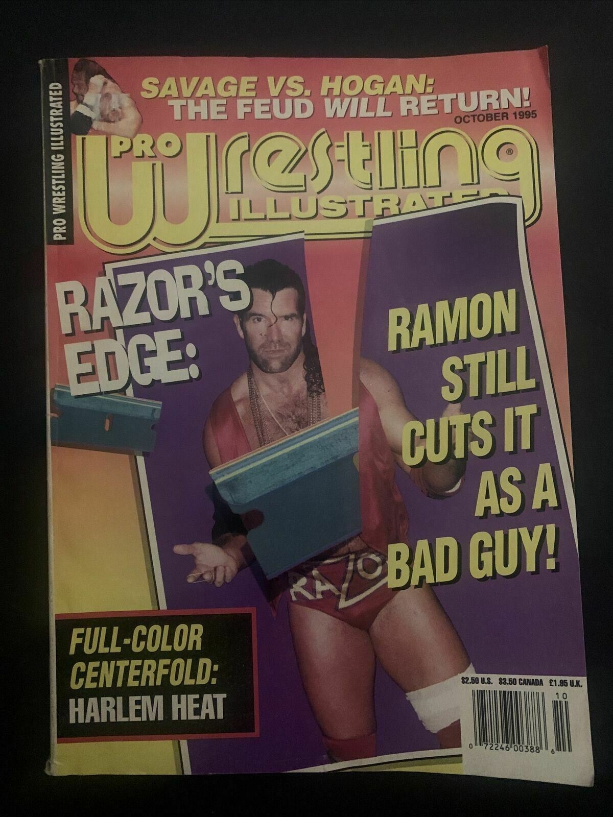 Pro Wrestling Illustrated Magazine October 1996 - Harlem Heat, Savage, Hogan
