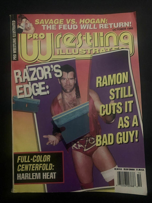 Pro Wrestling Illustrated Magazine October 1996 - Harlem Heat, Savage, Hogan