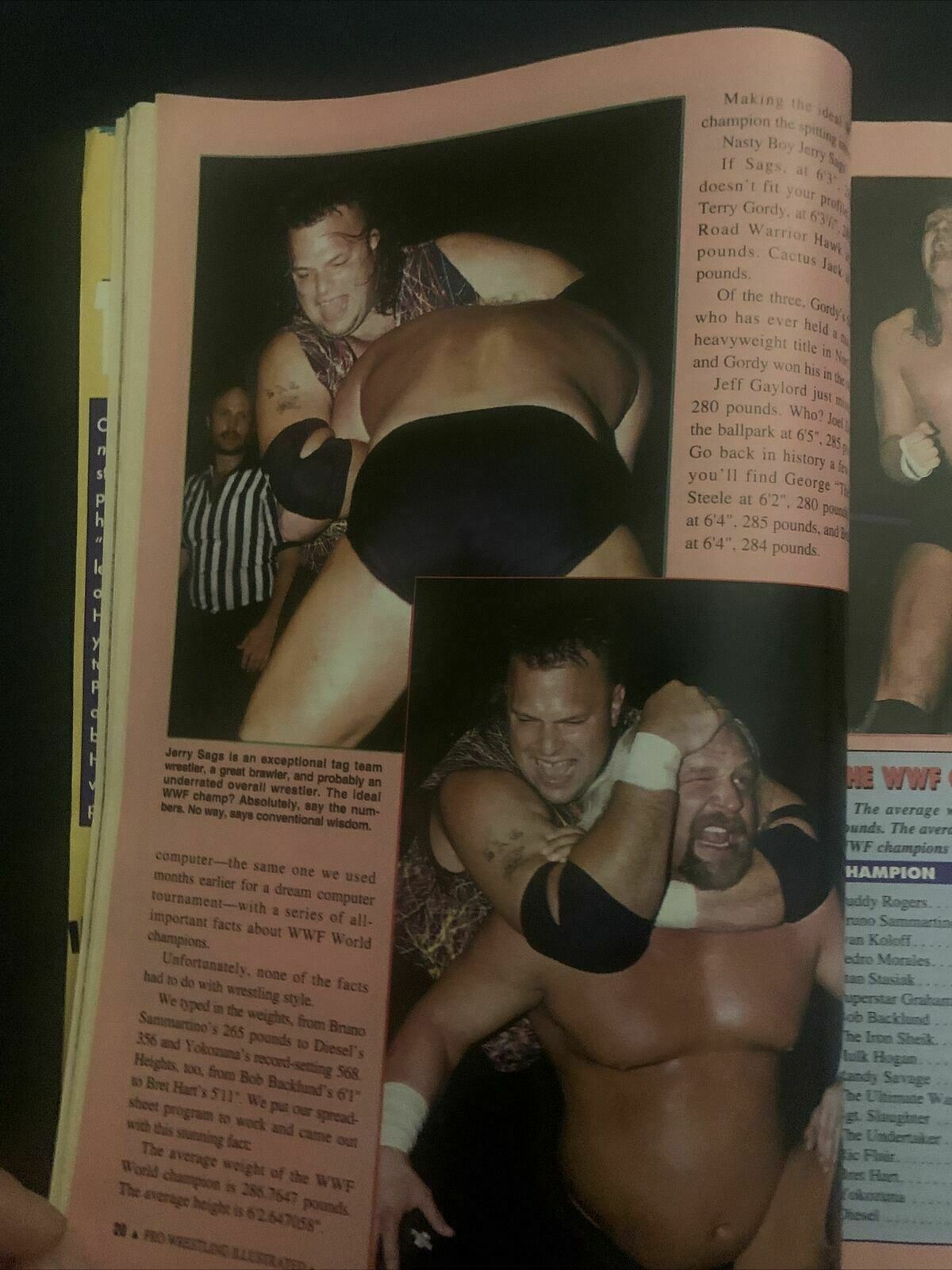 Pro Wrestling Illustrated Magazine October 1996 - Harlem Heat, Savage, Hogan