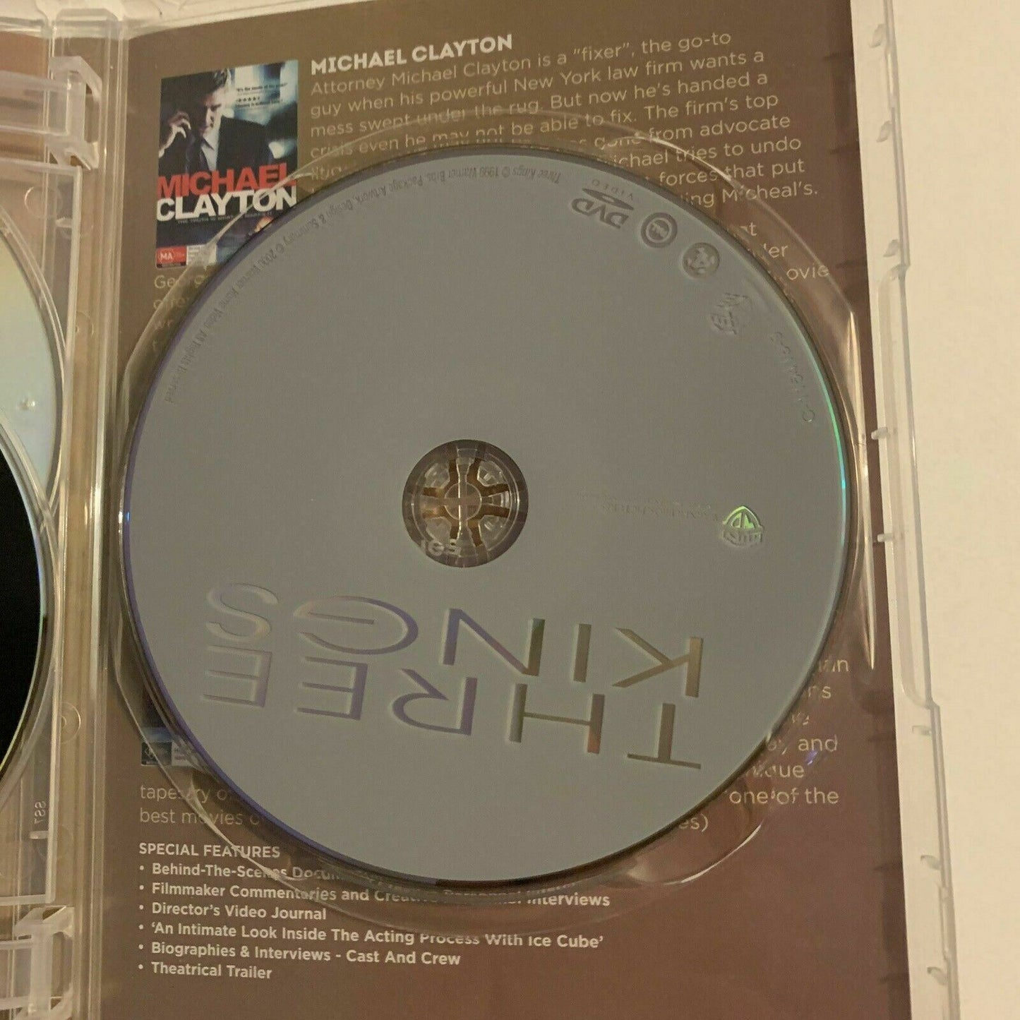 George Clooney: Confessions, Ides Of March, Michael Clayton, Three Kings DVD