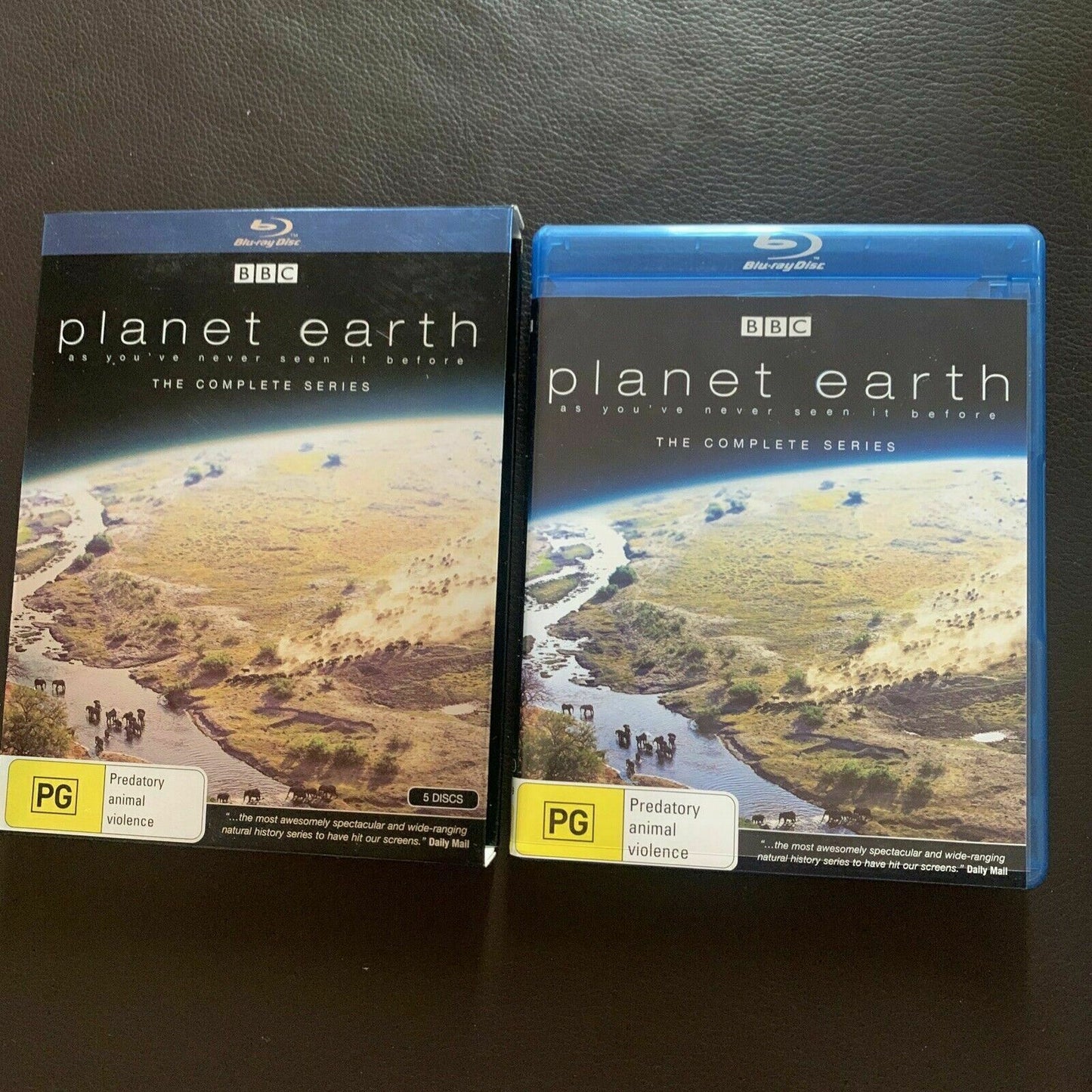 Planet Earth - Complete Series (Bluray, 2006, 5-Disc) BBC David Attenborough