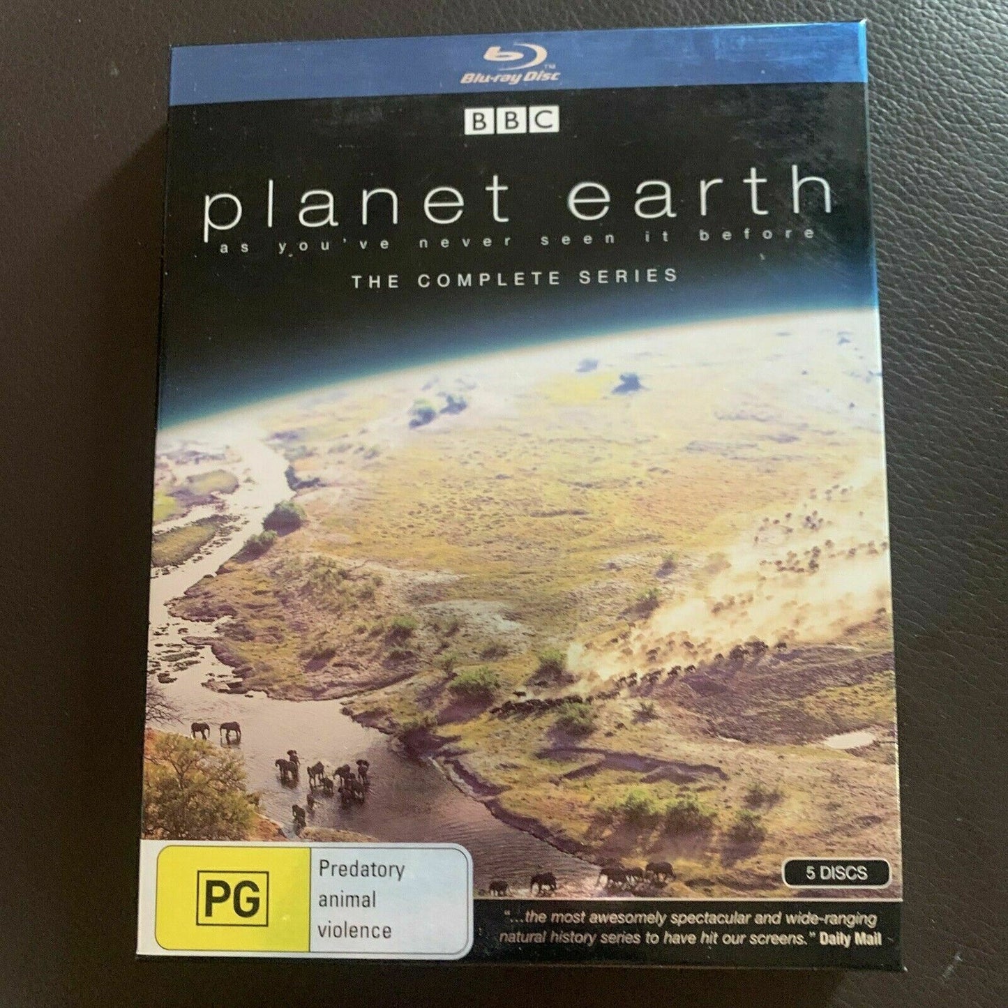 Planet Earth - Complete Series (Bluray, 2006, 5-Disc) BBC David Attenborough