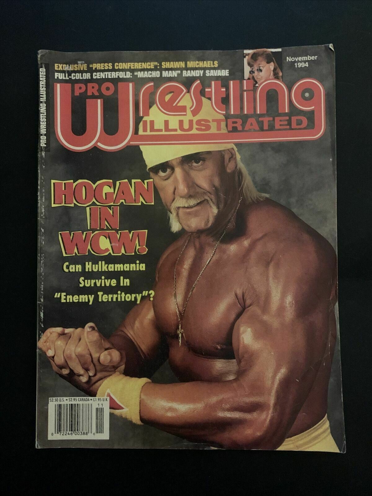 Pro Wrestling Illustrated November 1994 - Hogan, Randy Savage, Shawn Michaels