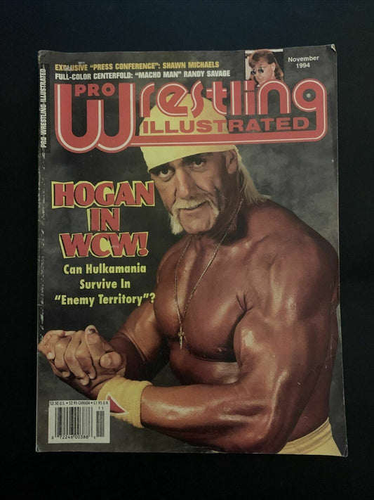 Pro Wrestling Illustrated November 1994 - Hogan, Randy Savage, Shawn Michaels