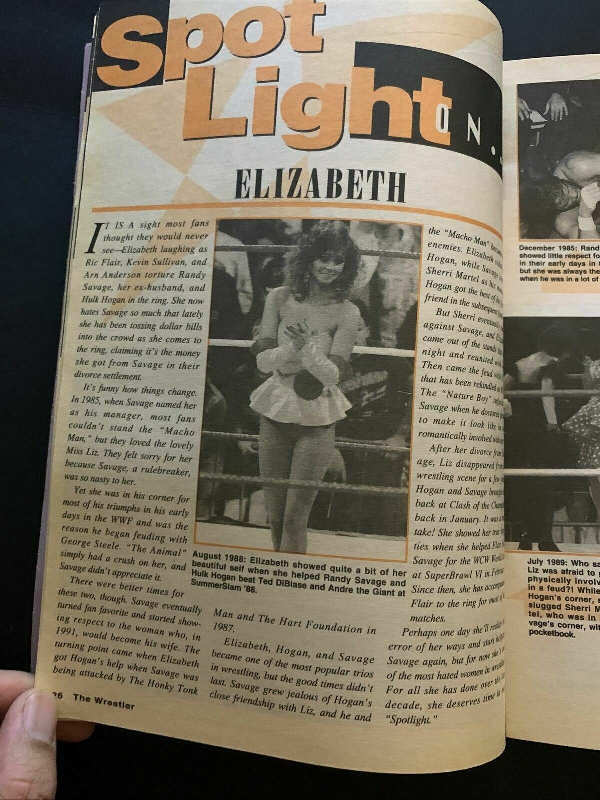 The Wrestler Magazine August 1996 - Shawn Michaels, Bret Hart, Hulk Hogan