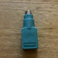 Genuine Microsoft USB Female to PS2 PS/2 male Adapter Converter for PC