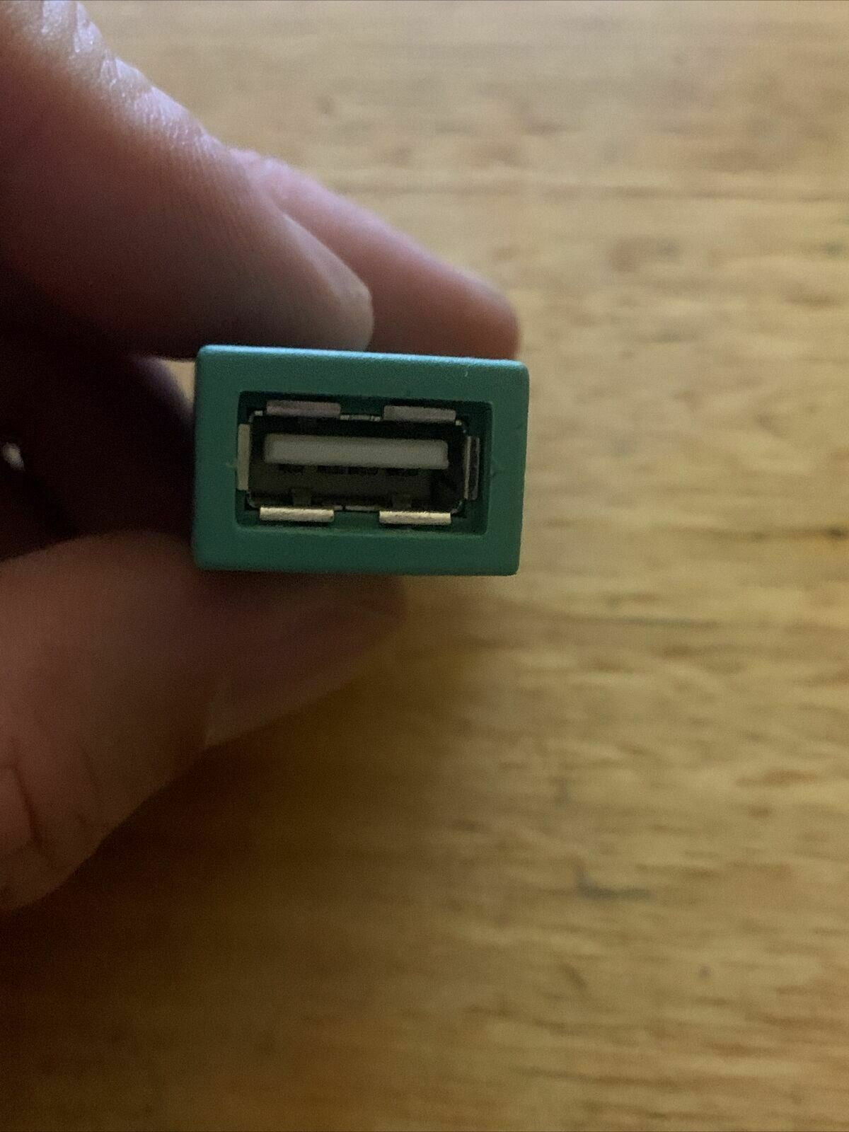 Genuine Microsoft USB Female to PS2 PS/2 male Adapter Converter for PC